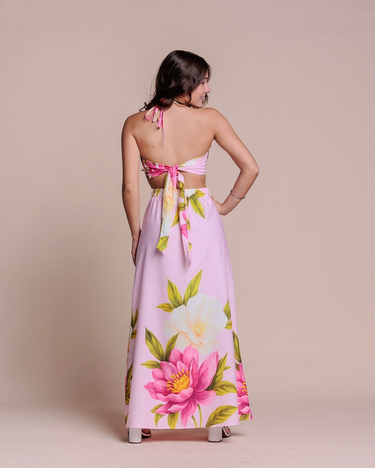 Vestido Longo Juvenil Casual Elegante Menina Moça 12 A 16 Anos 10 Vestido Longo Juvenil Casual