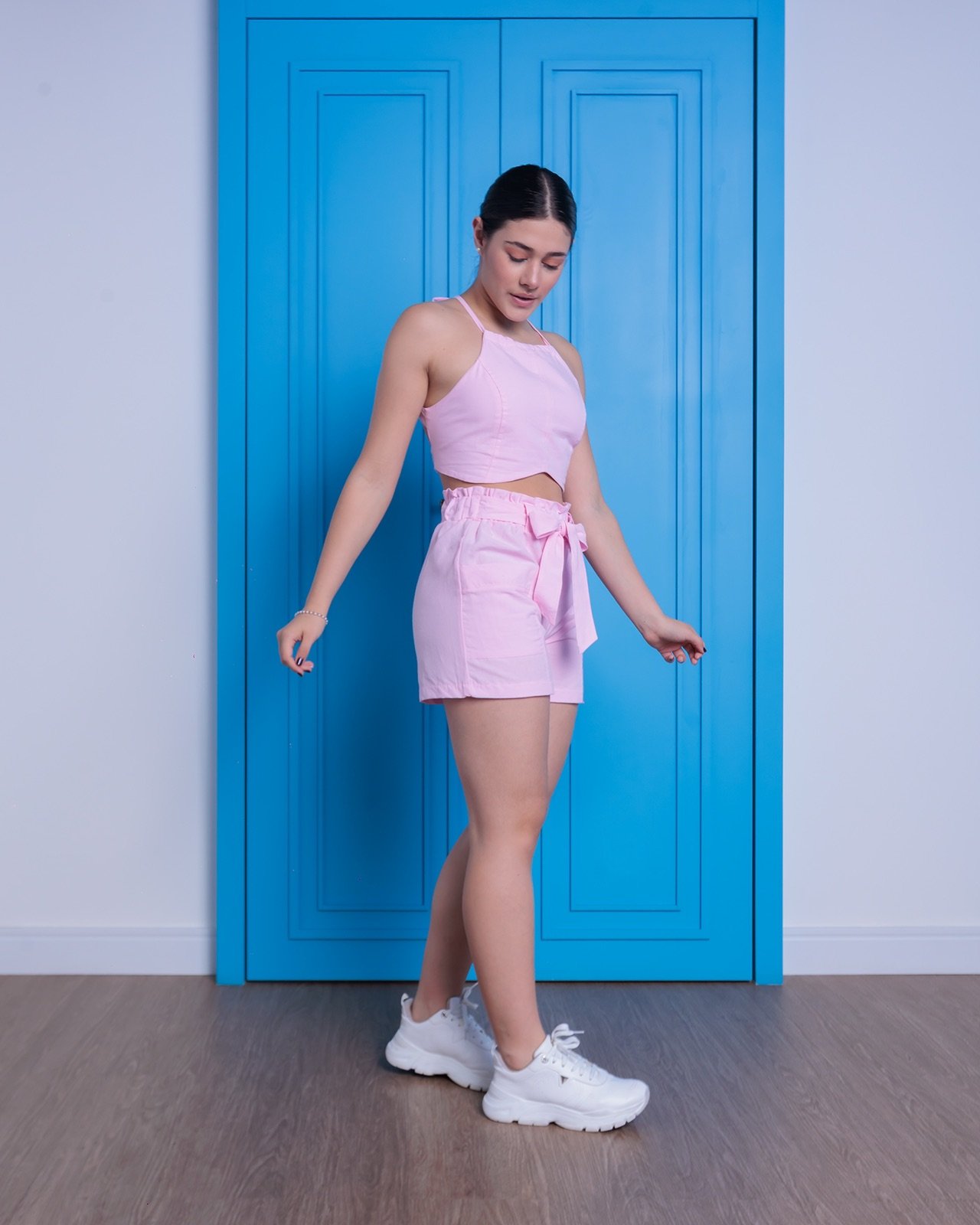 Conjunto Juvenil Short e Cropped 12 14 16