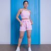 Conjunto Juvenil Short e Cropped
