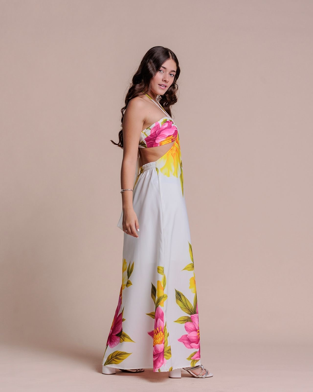 Vestido Longo Juvenil Casual Elegante Menina Moça 12 A 16 Anos 5 Vestido Longo Juvenil Casual